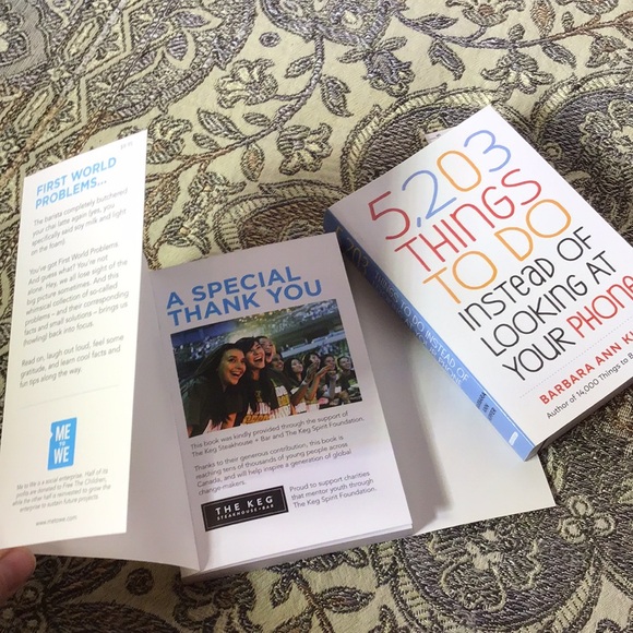 Gift books for the chronically tech distracted Two small books entertainmening! - Picture 5 of 12